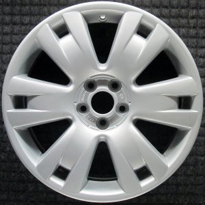 2002-2005 Volkswagen Beetle Silver 17x7 6-Spoke Chrome Alloy Wheel (Remanufactured OEM)