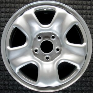 2001-2005 Toyota RAV4 Silver 16x6.5 Steel Wheel (Remanufactured OEM)