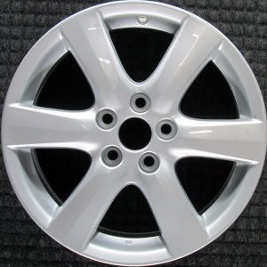 2006-2008 Toyota RAV4 Silver 6-Spoke Painted Silver Alloy Wheel (Remanufactured OEM)