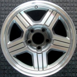 1996-2000 GMC S15 Black Wheel (Remanufactured OEM)