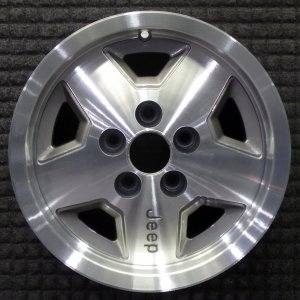 1987-1990 Jeep Wagoneer Black Wheel (Remanufactured OEM)