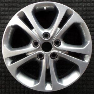 2011-2013 Jeep Grand Cherokee Silver 18x8 5-Split Spoke Painted Silver Alloy Wheel (Remanufactured OEM)