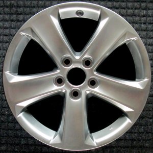 2013-2015 Toyota RAV4 Silver 17x7 5-Spoke Silver Painted Alloy Wheel (Remanufactured OEM)