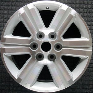 2013-2017 Chevrolet Traverse Silver 18x7.5 Machined Alloy Wheel (Remanufactured OEM)