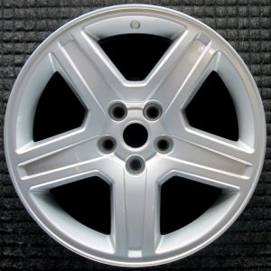 2008-2010 Dodge Charger Silver 18x7.5 5-Spoke Machined Alloy Wheel (Remanufactured OEM)