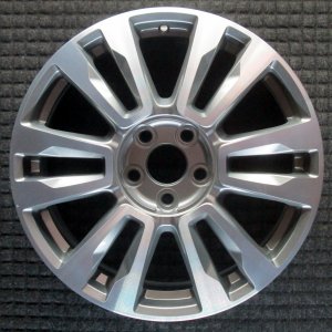 2016-2017 GMC Terrain Black 19x7 12-Spoke Alloy Wheel (Remanufactured OEM)