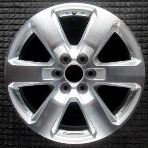 2016-2017 Chevrolet Traverse Silver 20x7.5 6-Spoke Alloy Wheel (Remanufactured OEM)