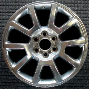 2016-2020 GMC Yukon Silver 20x9 10-Spoke Polished Alloy Wheel (Remanufactured OEM)