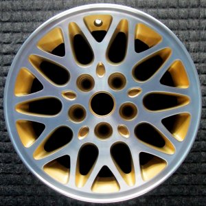 1993 Jeep Grand Wagoneer Gold 10-Spoke Machined Gold Alloy Wheel (Remanufactured OEM)