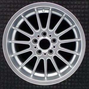 2001-2003 BMW 530i Silver Wheel - Rear (Remanufactured OEM)