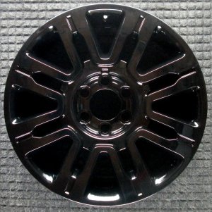 2009-2014 Ford F-150 Black 20x8.5 16-Spoke Polished Aluminum Alloy Wheel (Remanufactured OEM)