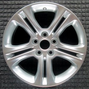 2015-2023 Dodge Charger Silver 17x7 5 Split-Spoke Bright Hyper Alloy Wheel (Remanufactured OEM)