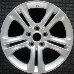 2015-2023 Dodge Charger Silver 17x7 5 Split-Spoke Bright Hyper Alloy Wheel (Remanufactured OEM)