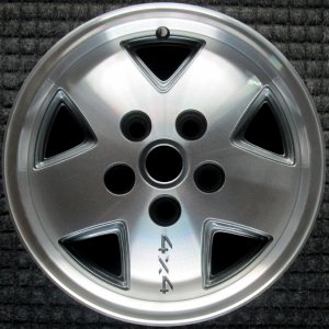 1983-1994 GMC S15 Black Wheel (Remanufactured OEM)
