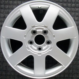 1997-1999 Volkswagen Golf Silver 15x6.5 7-Spoke Alloy Wheel (Remanufactured OEM)