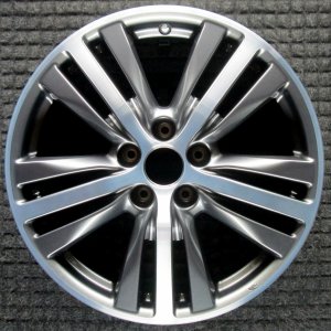 2016-2020 INFINITI QX60 Black 18x7.5 Machined Charcoal Alloy Wheel (Remanufactured OEM)