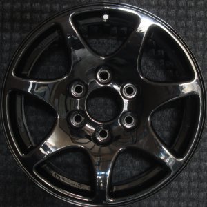 2007-2020 GMC Yukon Black 17x7 Alloy Spare Wheel (Remanufactured OEM)