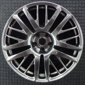 2016 Nissan GT-R Silver Staggered Set of Four 20-Spoke Alloy Wheels with Tires - Front (Remanufactured OEM)