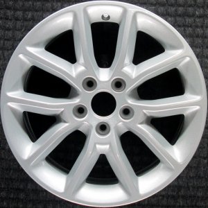 2013-2014 Ford Edge Silver 17x7.5 10-Spoke Silver Painted Alloy Wheel (Remanufactured OEM)