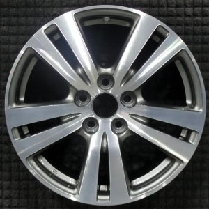 2016-2020 Honda Pilot Black 18-Inch 5-Double-Spoke Machined Charcoal Alloy Wheel (Remanufactured OEM)