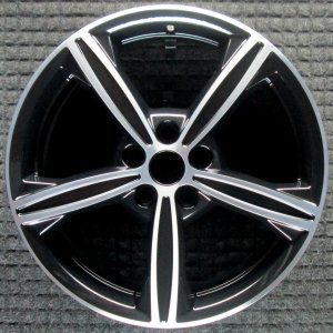 2015-2020 Ford Fusion Black 18x8 Machined Black Alloy Wheel (Remanufactured OEM)