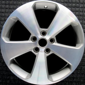 2011-2012 Chevrolet Cruze Black 17x7 5-Spoke Machined Charcoal Alloy Wheel (Remanufactured OEM)