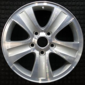 2012-2016 Chevrolet Impala Silver 16x6.5 5-Spoke Alloy Wheel (Remanufactured OEM)