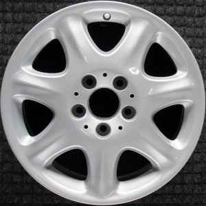 2000-2002 Mercedes-Benz S420 Silver 16x7.5 Alloy Wheel (Remanufactured OEM)