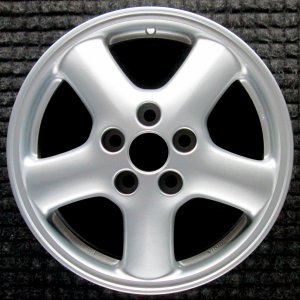 1997-2000 Lexus SC300 Silver 16x6.5 5-Spoke Alloy Wheel (Remanufactured OEM)