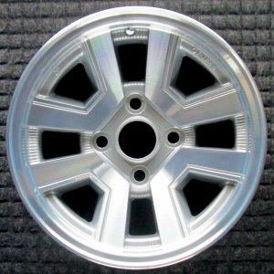 1982-1986 Toyota Supra Silver Wheel (Remanufactured OEM)