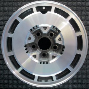 1985-1987 Nissan 300ZX Black Wheel (Remanufactured OEM)