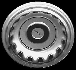 1985-1989 Toyota MR2 Silver Wheel (Remanufactured OEM)