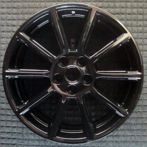 2016-2023 Ford Mustang Black Black Painted Alloy Wheel (Remanufactured OEM)
