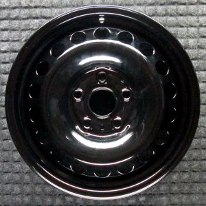 2006-2009 Volkswagen Rabbit Silver 15x6 18-Hole Steel Spare Wheel (Remanufactured OEM)