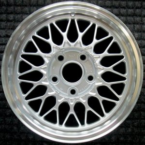 1988-1991 Mazda RX-7 Silver Wheel (Remanufactured OEM)