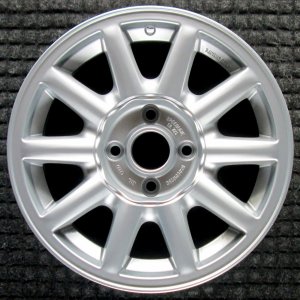 1993-1996 Audi Coupe Silver Wheel (Remanufactured OEM)