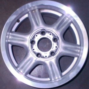 1988-1993 BMW 535i Silver Wheel (Remanufactured OEM)