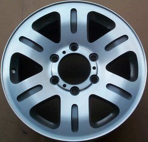 1996-1997 Isuzu Rodeo Silver Wheel (Remanufactured OEM)