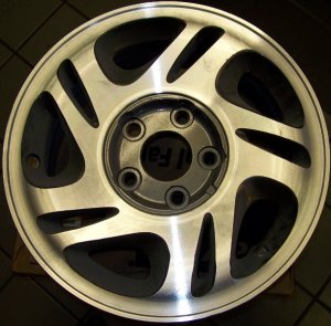 1987-1988 Nissan 200SX Silver Wheel (Remanufactured OEM)