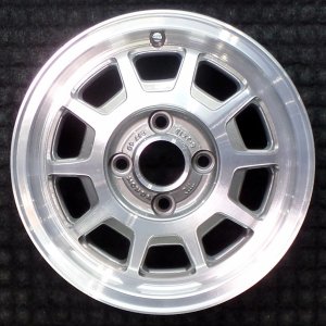 1988-1989 Honda Civic Silver Wheel (Remanufactured OEM)