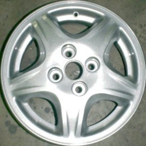 1998-1999 Mercury Tracer Silver Wheel (Remanufactured OEM)