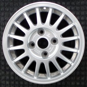 1985-1987 Audi Coupe Silver Wheel (Remanufactured OEM)