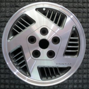 1984-1991 Pontiac 6000 Black Wheel (Remanufactured OEM)