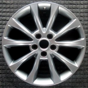 2017-2018 Ford Fusion Silver 10-Spoke Hyper Painted Alloy Wheel (Remanufactured OEM)