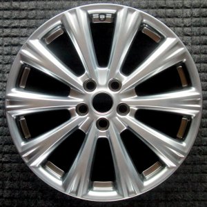 2017-2019 Ford Escape Silver 10-Spoke Smoked Hyper Painted Alloy Wheel (Remanufactured OEM)