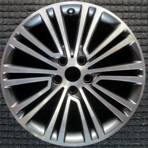 2017-2020 BMW 530i Black 18x8 20-Spoke Machined Charcoal Alloy Wheel (Remanufactured OEM)