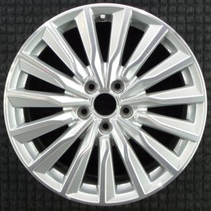 2016-2018 Audi A3 Silver 18x7.5 15-Spoke Alloy Wheel (Remanufactured OEM)