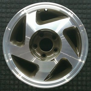 1990 Ford Bronco II Tan 15x7 5-Spoke Alloy Wheel (Remanufactured OEM)