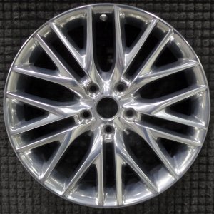 2017-2018 Jeep Grand Cherokee Silver Polished Alloy Wheel (Remanufactured OEM)