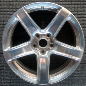 2017 Jeep Grand Cherokee Silver 20x10 5-Spoke Polished Alloy Wheel (Remanufactured OEM)